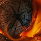 Burning Braai wood